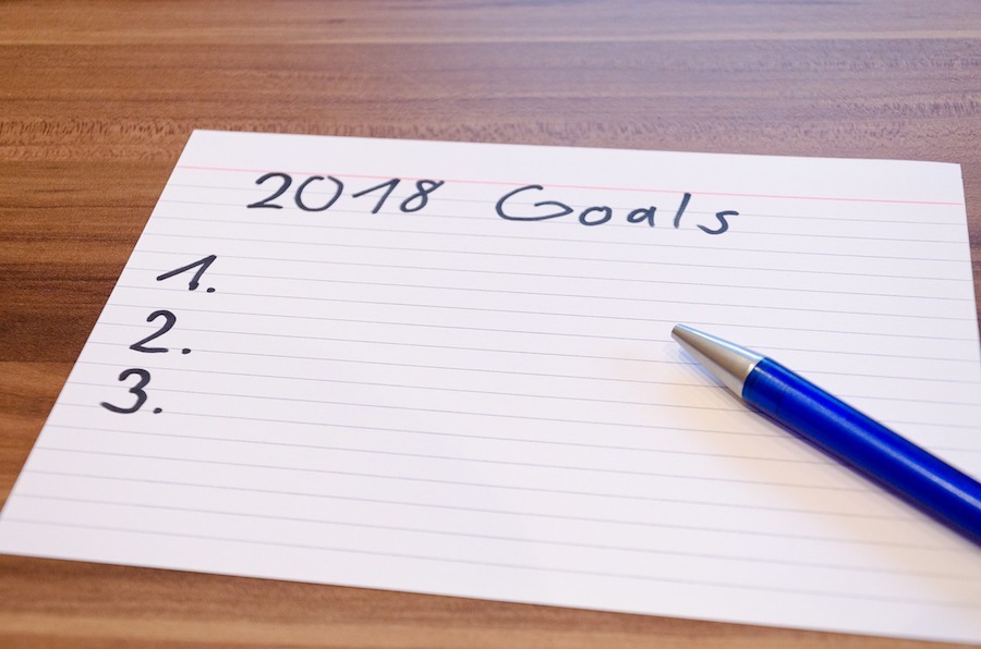 goals 2018 new year marketing campaign
